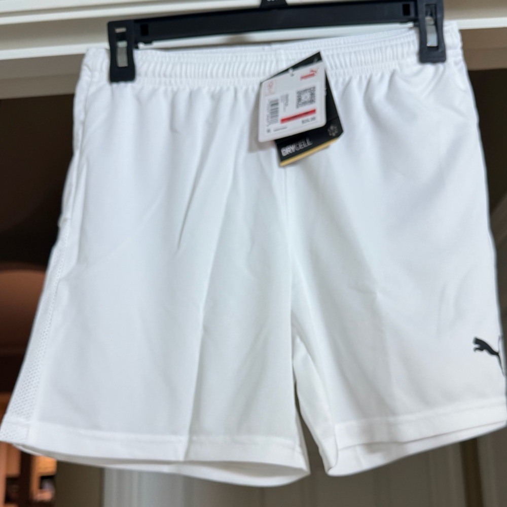 Puma women’s Athletic White Shorts